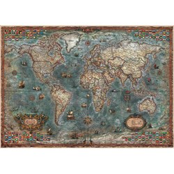 Educa (18017) - "Historical World Map" - 8000 piezas