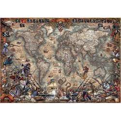 Educa (18008) - "Pirates Map" - 2000 piezas