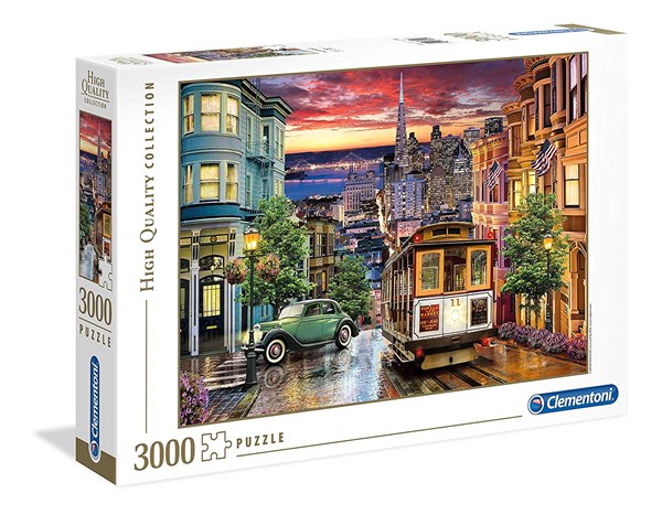 Clementoni (33547) - "San Francisco" - 3000 piezas