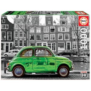 Educa (18000) - "Car in Amsterdam" - 1000 piezas