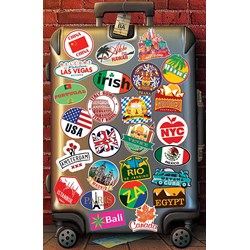 Educa (18002) - "Love to Travel" - 1000 piezas