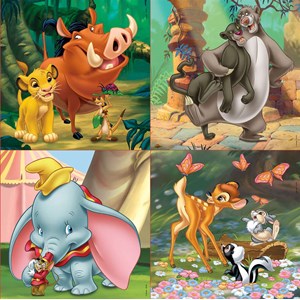 Educa (18104) - "Disney Animals" - 12 16 20 25 piezas