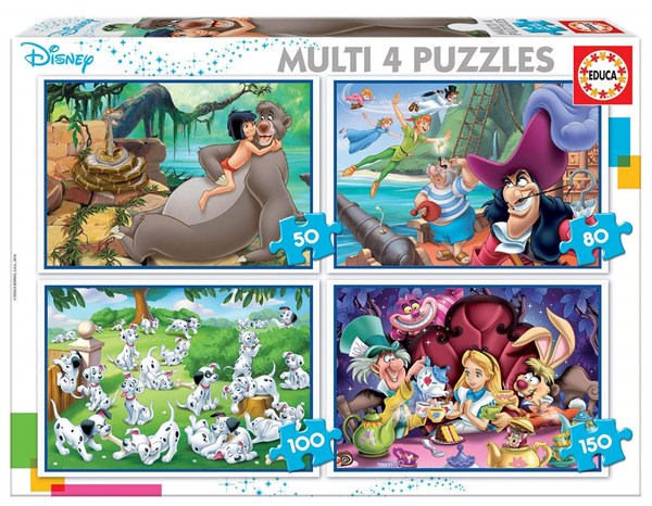 Educa (18105) - "Disney Classics" - 50 80 100 150 piezas