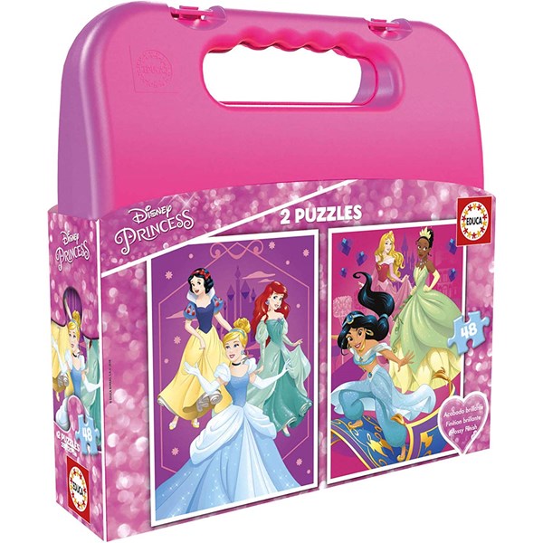Educa (17640) - "Disney Princess Case" - 48 piezas