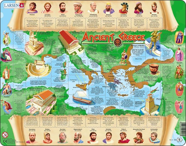 Larsen (HL6-GB) - "Ancient Greece" - 95 piezas