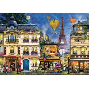 Ravensburger (17829) - "Evening Walk in Paris" - 18000 piezas