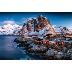Ravensburger (17081) - "Lofoten, Norway" - 3000 piezas