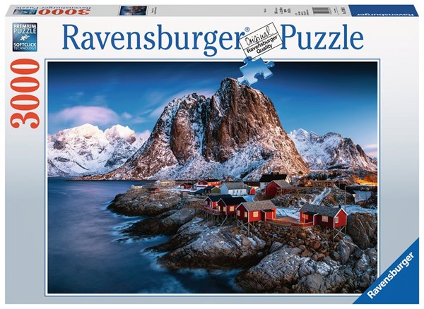 Ravensburger (17081) - "Lofoten, Norway" - 3000 piezas