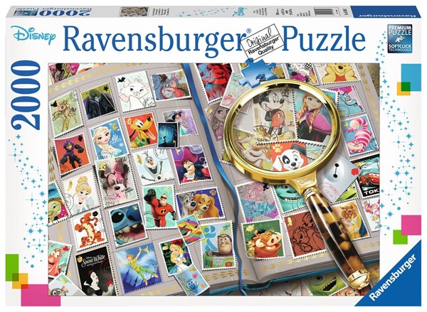 Ravensburger (16706) - "Disney Stamp Album" - 2000 piezas
