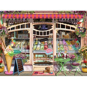 Ravensburger (16221) - "Ice Cream Shop" - 1500 piezas
