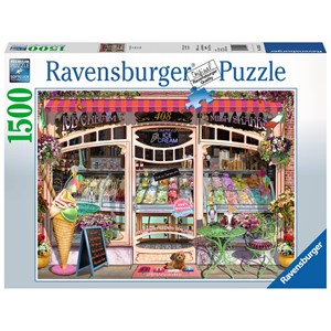 Ravensburger (16221) - "Ice Cream Shop" - 1500 piezas