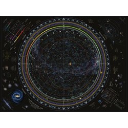 Ravensburger (16213) - "Map of the Universe" - 1500 piezas