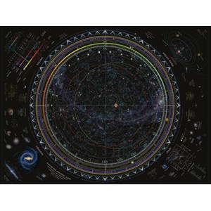 Ravensburger (16213) - "Map of the Universe" - 1500 piezas
