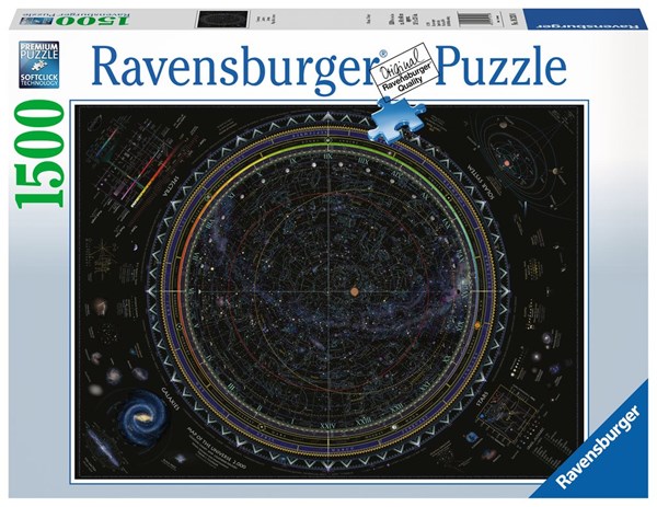 Ravensburger (16213) - "Map of the Universe" - 1500 piezas