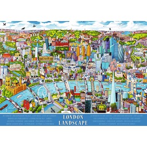 Ravensburger (19035) - "London, Landscape" - 1000 piezas