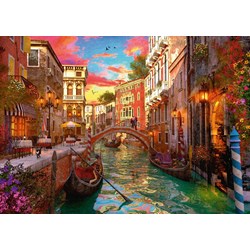 Ravensburger (15262) - "Venice Romance" - 1000 piezas