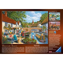 Ravensburger (19695) - "Waterside Tavern" - 1000 piezas