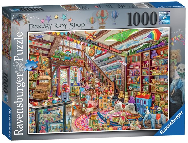 Ravensburger (13983) - "The Fantasy Toy Shop" - 1000 piezas