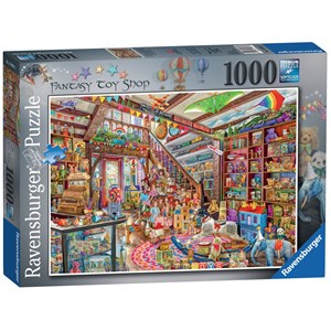 Ravensburger (13983) - "The Fantasy Toy Shop" - 1000 piezas