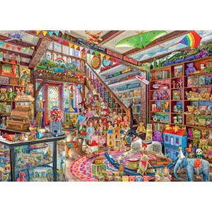 Ravensburger (13983) - "The Fantasy Toy Shop" - 1000 piezas