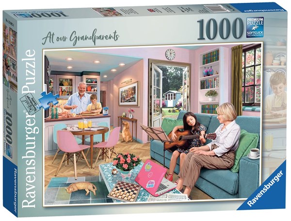 Ravensburger (13982) - "At our Grandparents" - 1000 piezas