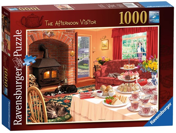 Ravensburger (19497) - "The Afternoon Visitor" - 1000 piezas