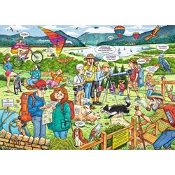 Ravensburger (19436) - "The Country Park" - 1000 piezas