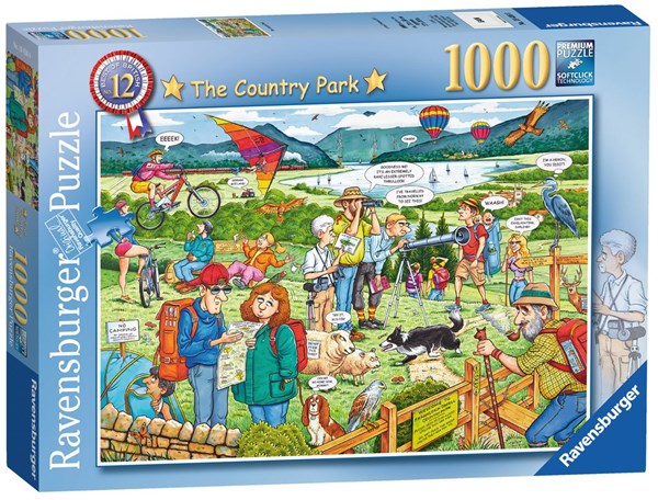 Ravensburger (19436) - "The Country Park" - 1000 piezas