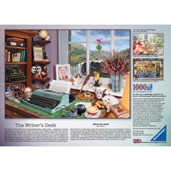 Ravensburger (15334) - "The Writer's Desk" - 1000 piezas