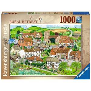Ravensburger (15165) - "Rural Retreats" - 1000 piezas