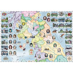 Ravensburger (15167) - "Our Native Lands No.2, The North & Southern Scotland" - 1000 piezas