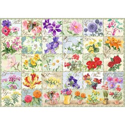 Ravensburger (19514) - "Vintage Flora" - 1000 piezas