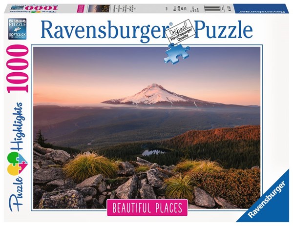 Ravensburger (15157) - "Mount Hood, Oregon, USA" - 1000 piezas