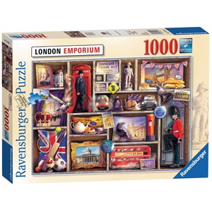 Ravensburger (15985) - "London Emporium" - 1000 piezas