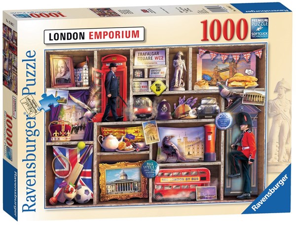 Ravensburger (15985) - "London Emporium" - 1000 piezas