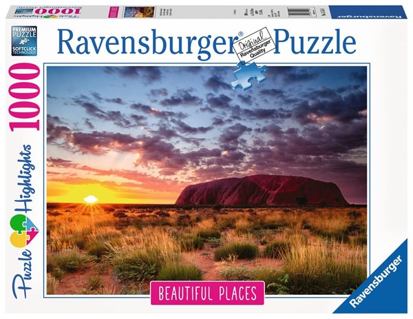 Ravensburger (15155) - "Ayers Rock, Australia" - 1000 piezas
