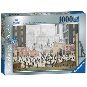 Ravensburger (19748) - L. S. Lowry: "Lowry Coming From the Mill" - 1000 piezas