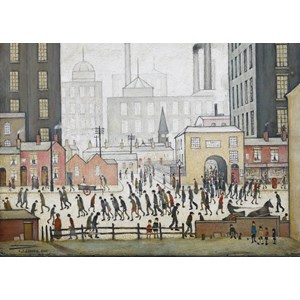 Ravensburger (19748) - L. S. Lowry: "Lowry Coming From the Mill" - 1000 piezas