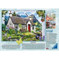 Ravensburger (15163) - "Lochside Cottage" - 1000 piezas