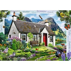 Ravensburger (15163) - "Lochside Cottage" - 1000 piezas