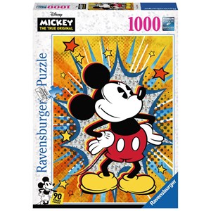 Ravensburger (15391) - "Retro Mickey Mouse" - 1000 piezas