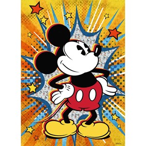 Ravensburger (15391) - "Retro Mickey Mouse" - 1000 piezas