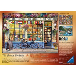 Ravensburger (15337) - "The Greatest Bookshop" - 1000 piezas