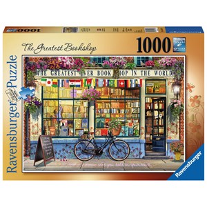 Ravensburger (15337) - "The Greatest Bookshop" - 1000 piezas