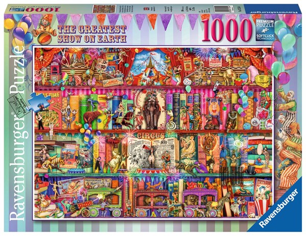 Ravensburger (15254) - "The Greatest Show on Earth" - 1000 piezas