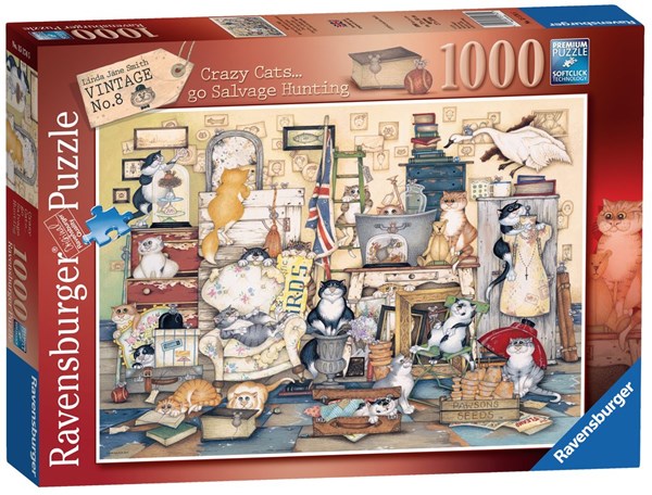 Ravensburger (15174) - Linda Jane Smith: "Go Salvage Hunting" - 1000 piezas