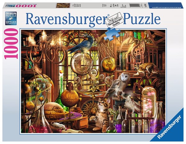 Ravensburger (19834) - "The Magicians Study" - 1000 piezas