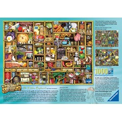 Ravensburger (19107) - Colin Thompson: "The Curious Cupboard, The Kitchen Cupboard" - 1000 piezas