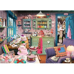 Ravensburger (15316) - "My Haven No.5, The Cake Shed" - 1000 piezas