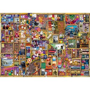 Ravensburger (19827) - Colin Thompson: "The Curious Cupboard No.6, The Collector's Cupboard" - 1000 piezas